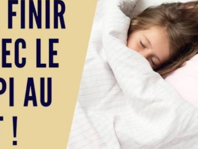 L'énurésie nocturne (pipi au lit ) chez l'enfant : l'hypnose peut-elle aider ?