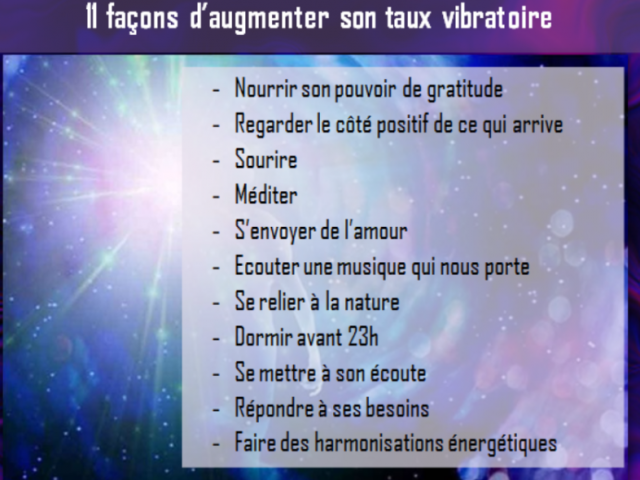 Comment augmenter son taux vibratoire pour avoir une vie plus sereine ?